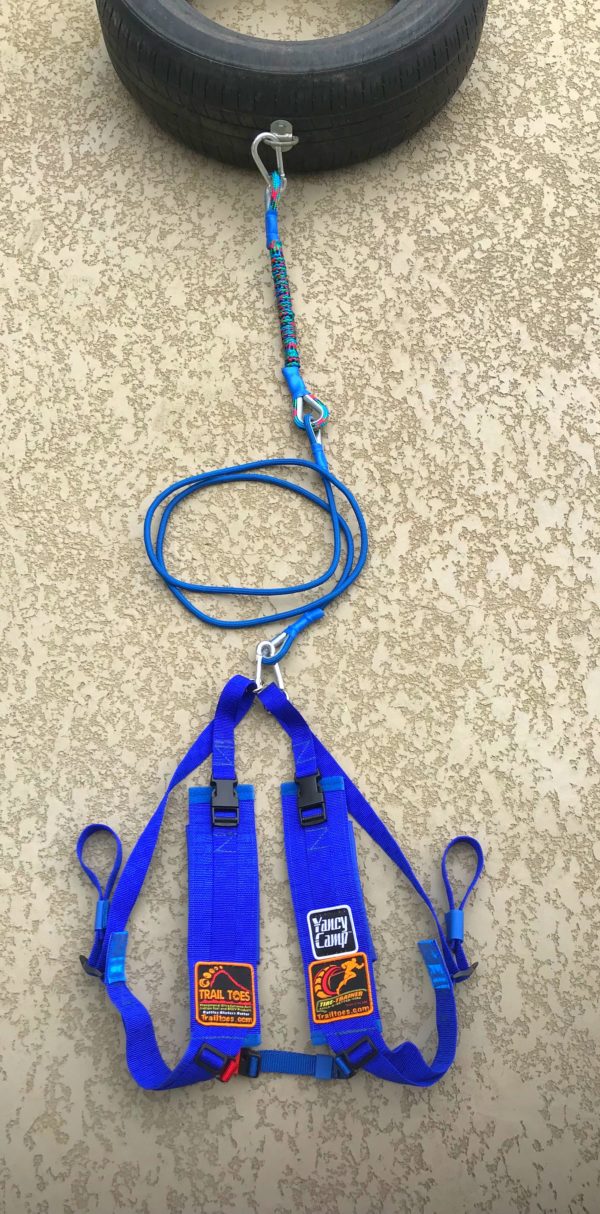 Yancy Camp Tire Trainer – Shoulder Harness Tire Drag System (Does not include tire)